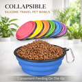 COLLAPSIBLE SILICONE TRAVEL PET BOWL
