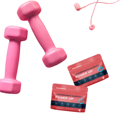 Strawberry Power Up Pre-Workout Supplements 12-Pack